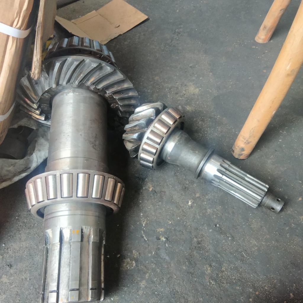 Bevel Shaft with Roller Bearings