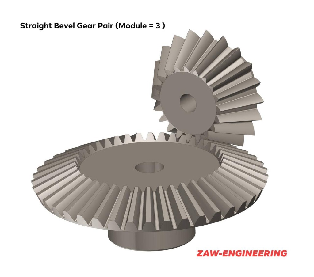 Straight Bevel Gear Pair