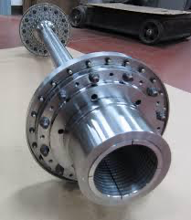 Heavy Flanged Transmission Shaft